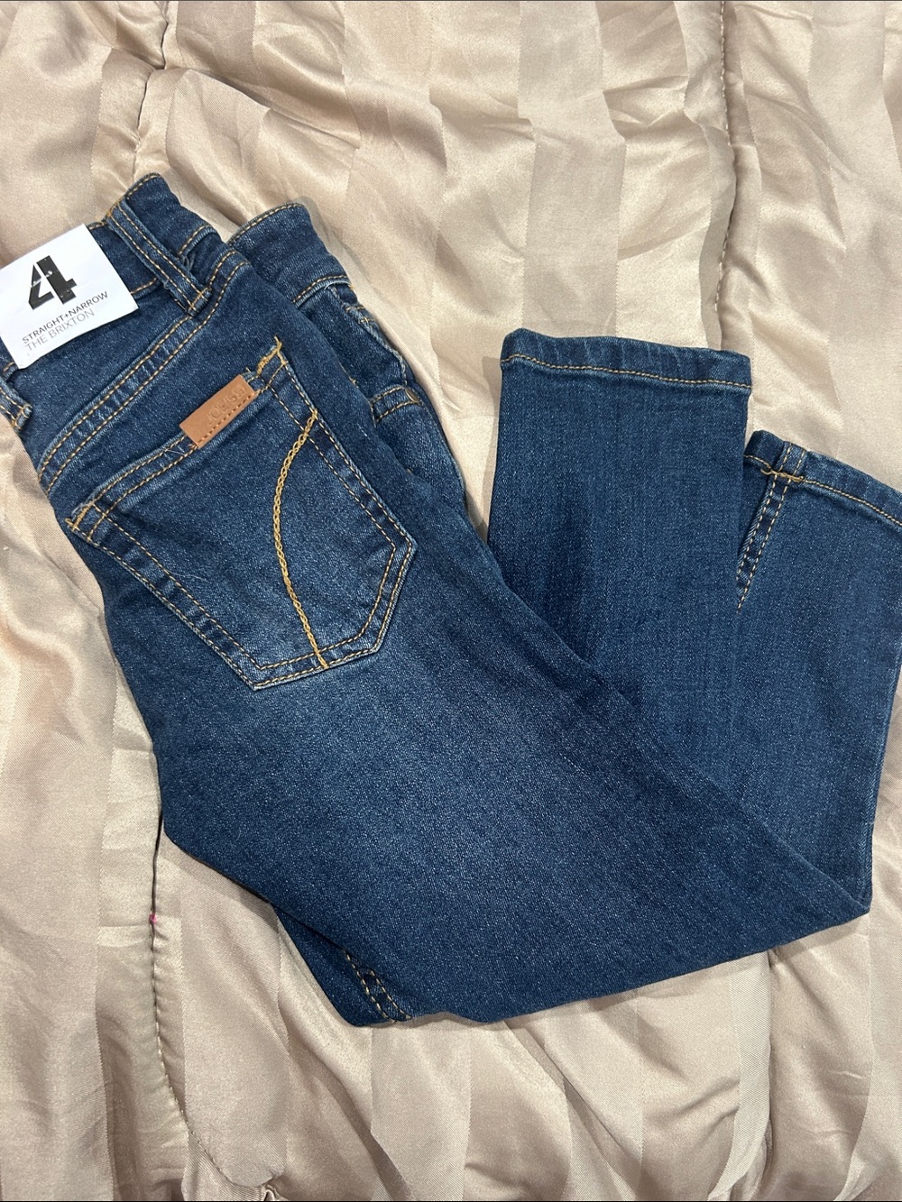 Joe's Jeans Kids Dark Blue Stretch Denim Jeans